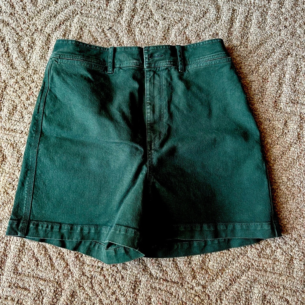 Beautiful green LOFT shorts! EUC!